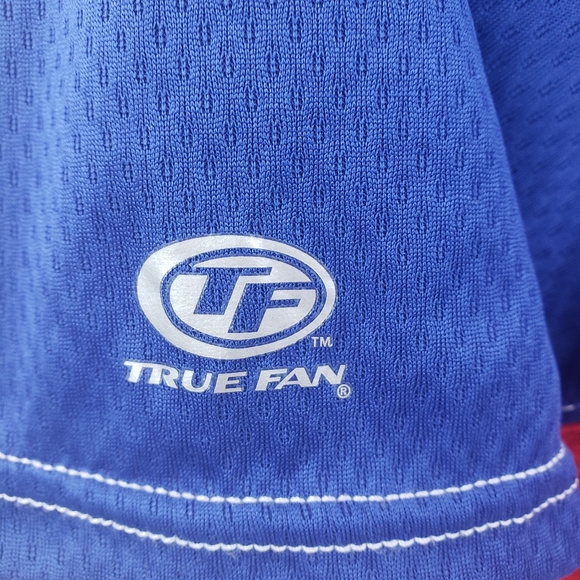 Texas Rangers MLB True Fans Button Up Jersey Med. - Picture 3 of 6